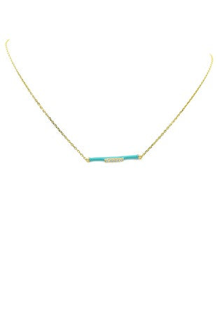 Tiffany Bar Necklace