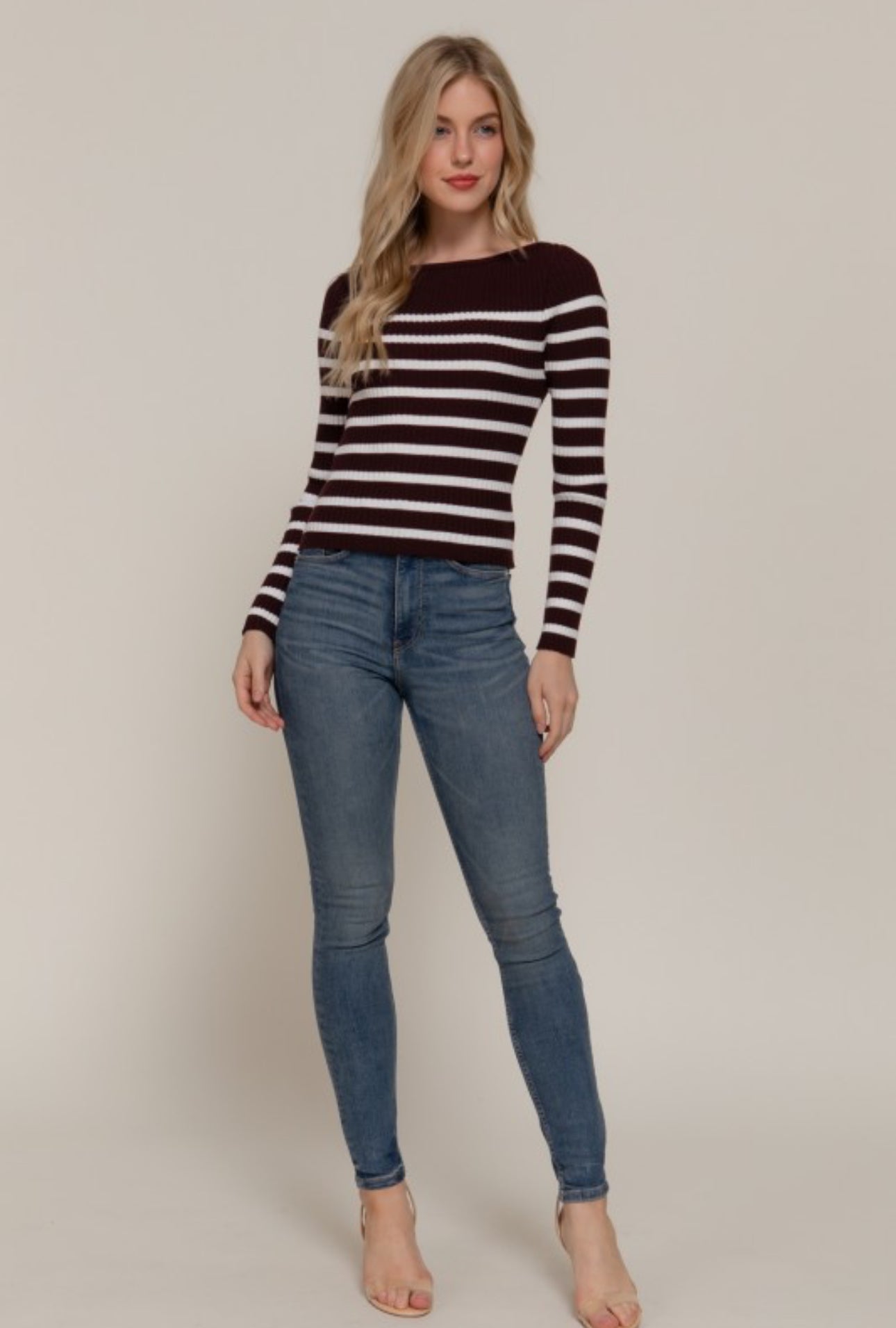Harbor Lane Striped Sweater
