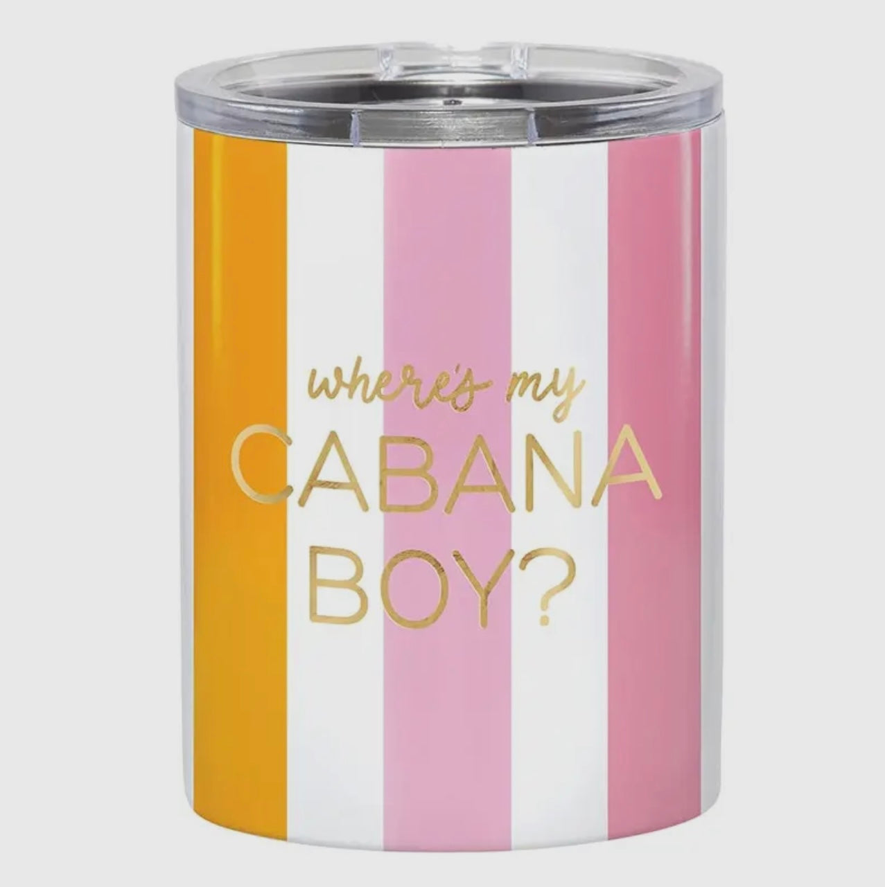 Cabana boy tumbler