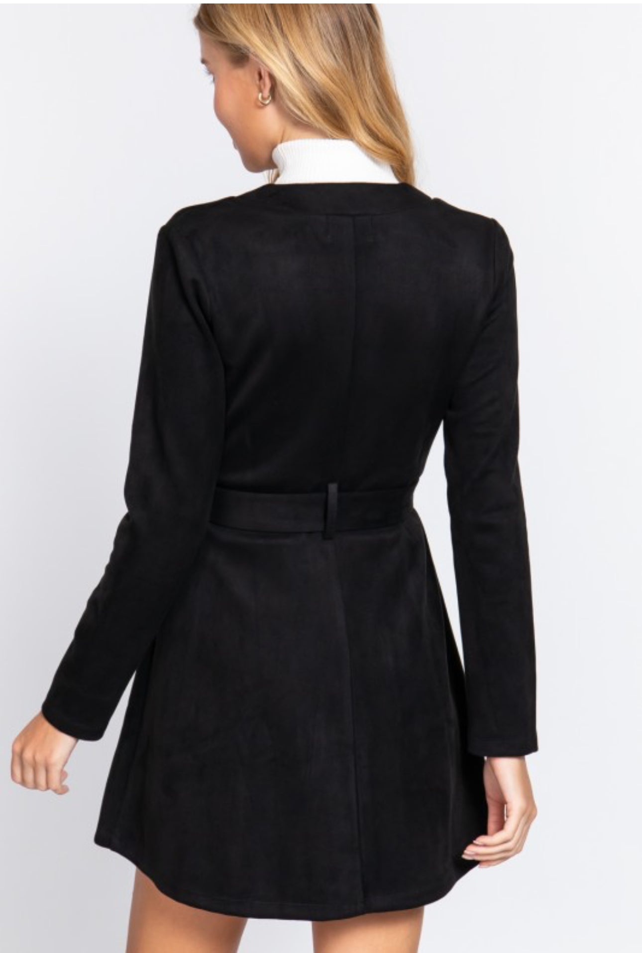 Veronica Suede Jacket Dress