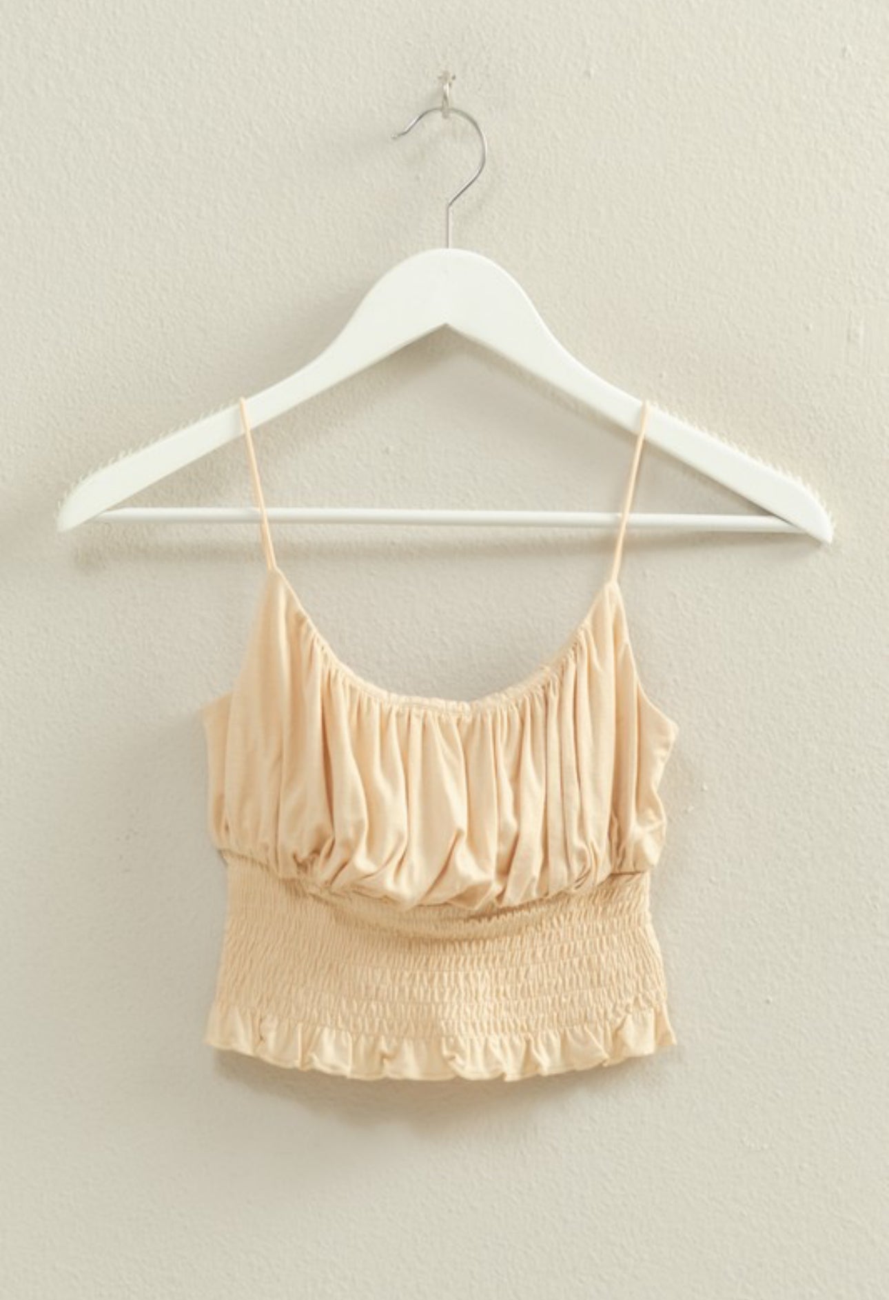 Sugar Shore Smocked Top