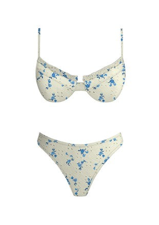 Coastal Rose Bikini Bottom