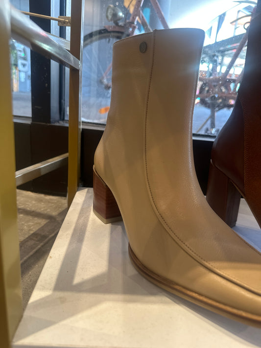 Nuback Leather Booties