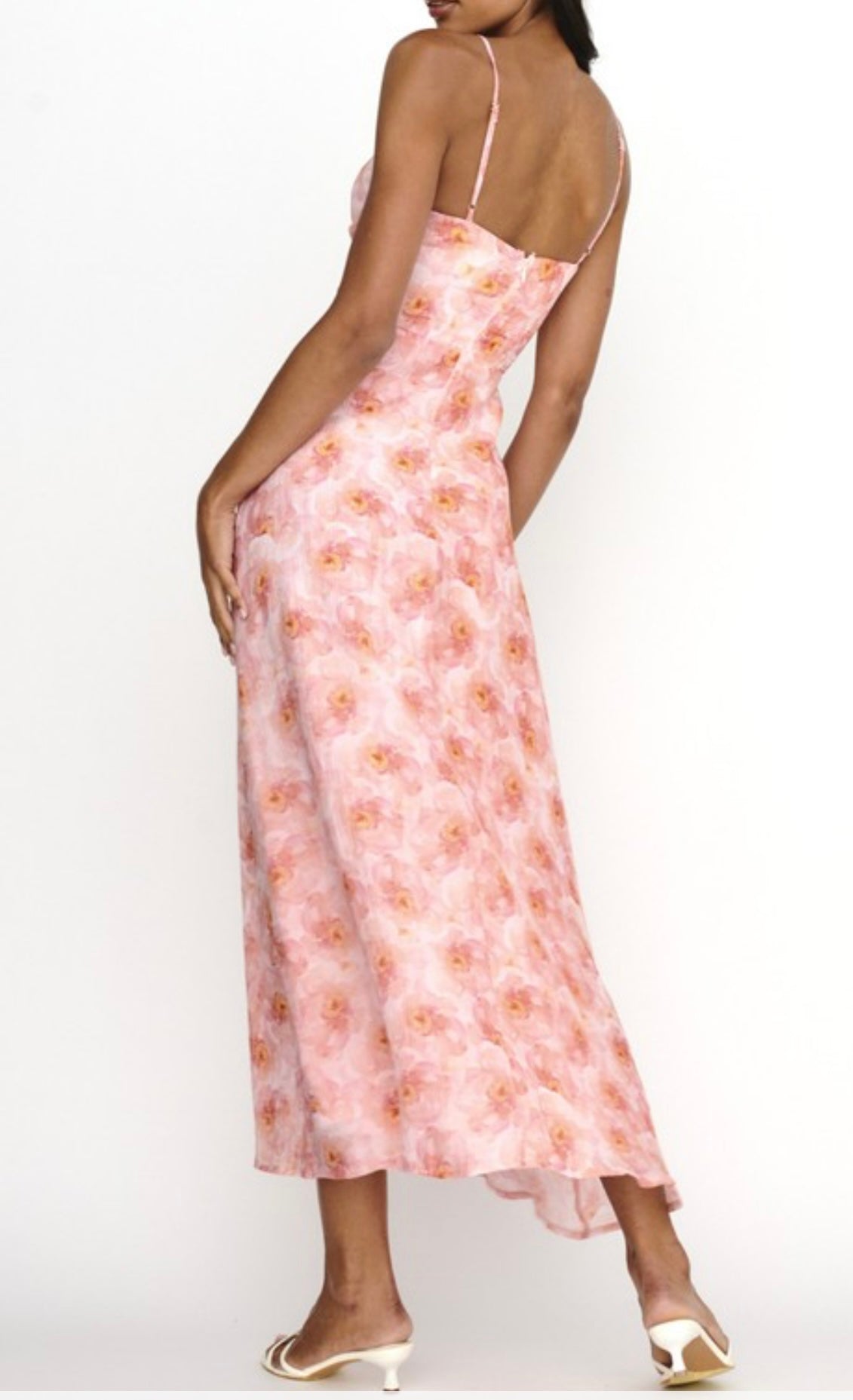 Kelsey floral print maxi dress