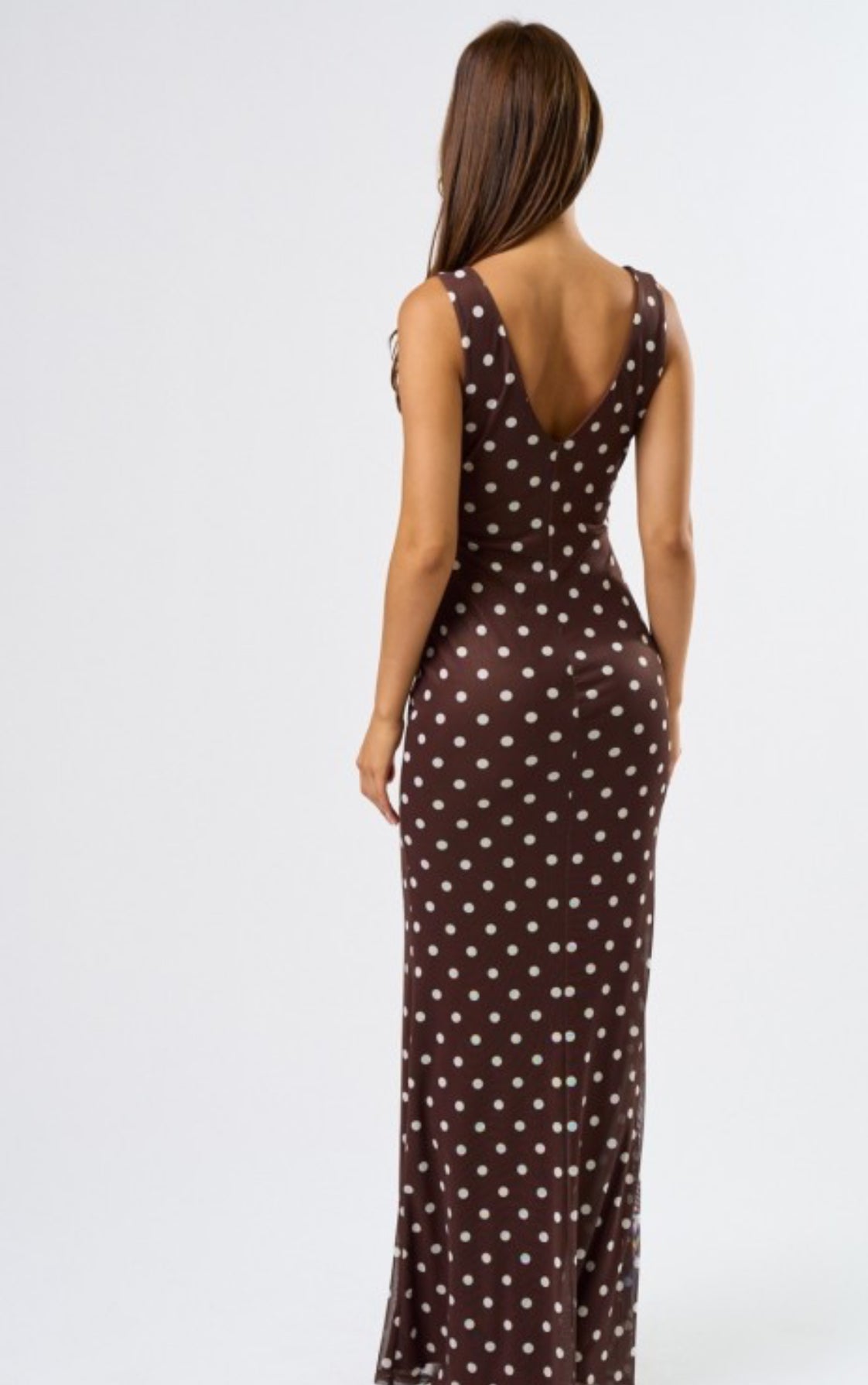 Sydney Polka Dot Maxi Dress