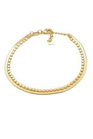 Jenna Gold Filled Bracelet